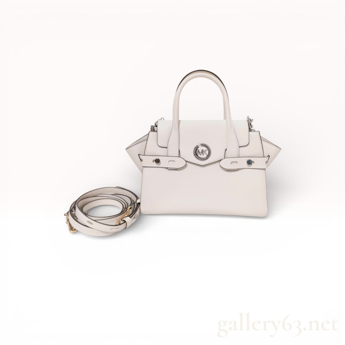 Michael Kors Carmen Small Saffiano Leather Satchel 2-Way (1 of 10)