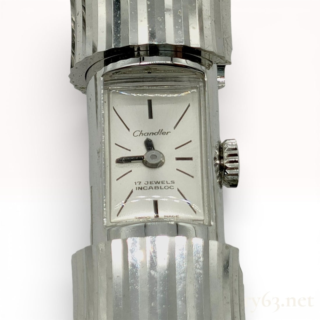 Chandler Silver-Tone Pendant Watch Necklace (1 of 8)