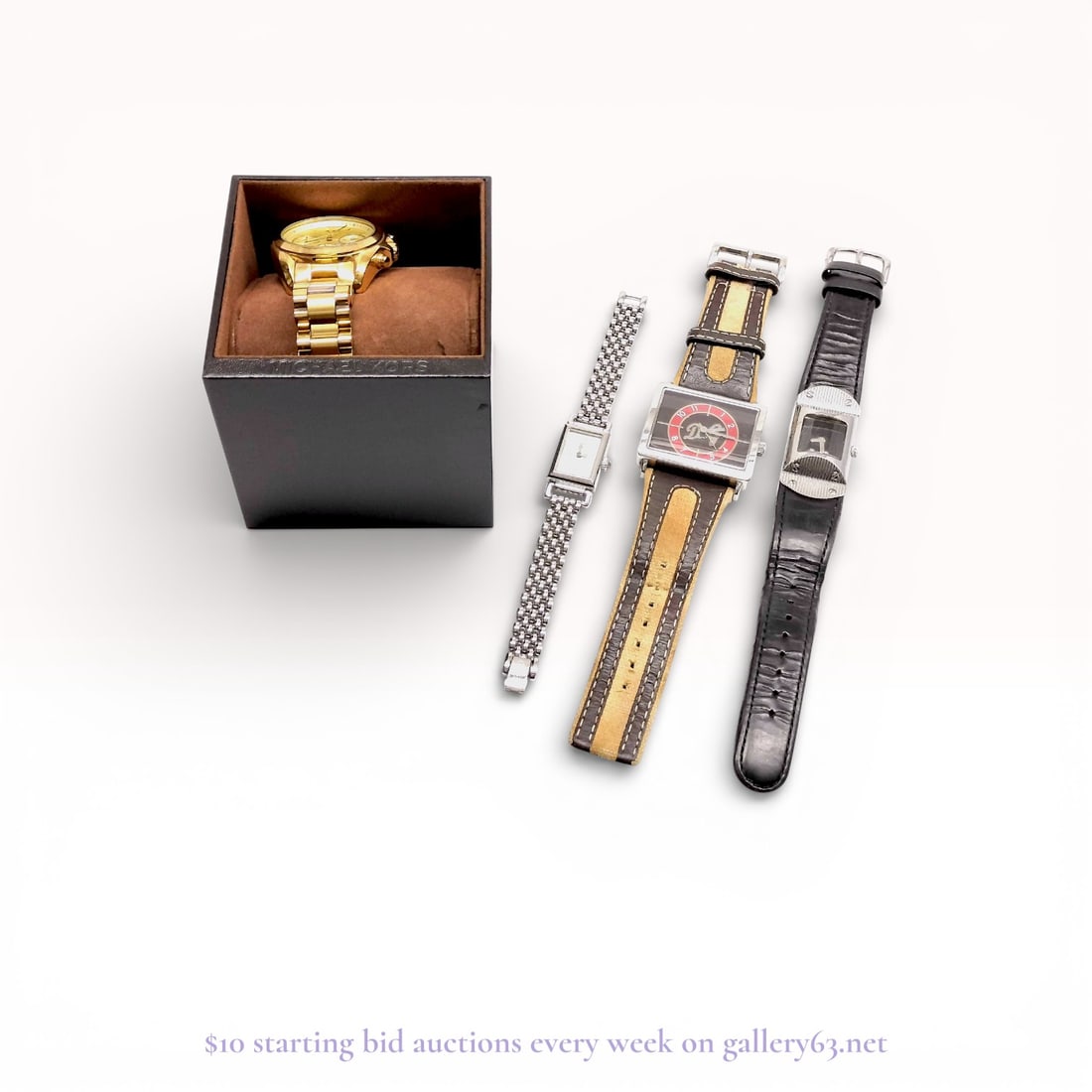 Coach, Dolce & Gabbana & Michael Kors Men’s Watch and Accessories Set – Estate Lot: Estate lot offered as shown, including all items visible in the images. Offered as a single lot with no individual examination; contents and condition vary and may include wear, damage, or missing ele
