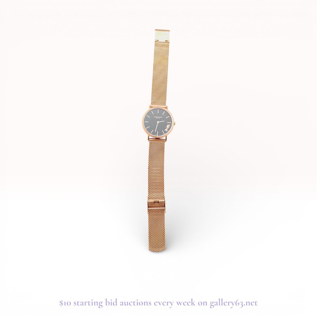 Coach Women’s Quartz Wristwatch – Model 120.7.34.1748 Designer Watch: Estate lot offered as shown, including all items visible in the images. Offered as a single lot with no individual examination; contents and condition vary and may include wear, damage, or missing ele