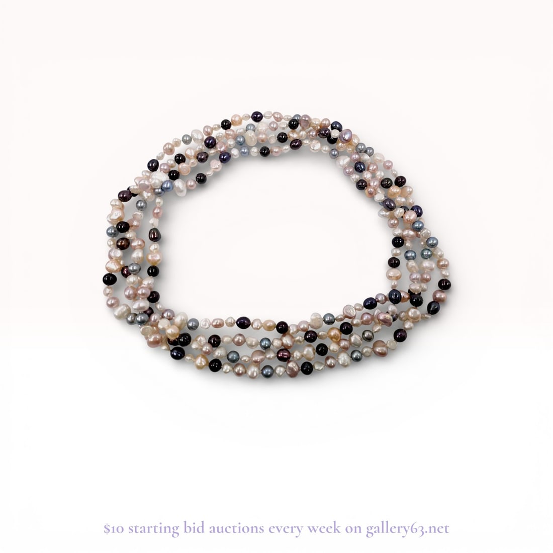 Multicolor Baroque Pearl Necklace Strand – Large Statement Estate Jewelry (106.1g): Estate lot offered as shown, including all items visible in the images. Offered as a single lot with no individual examination; contents and condition vary and may include wear, damage, or missing ele