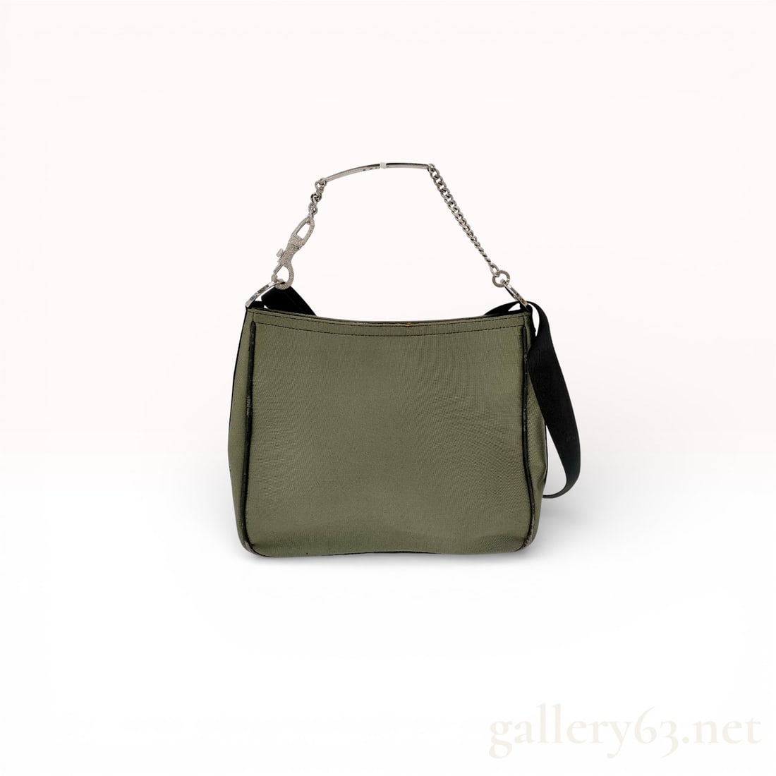 Christian Dior Hardcore Green Canvas Shoulder Bag (1 of 10)
