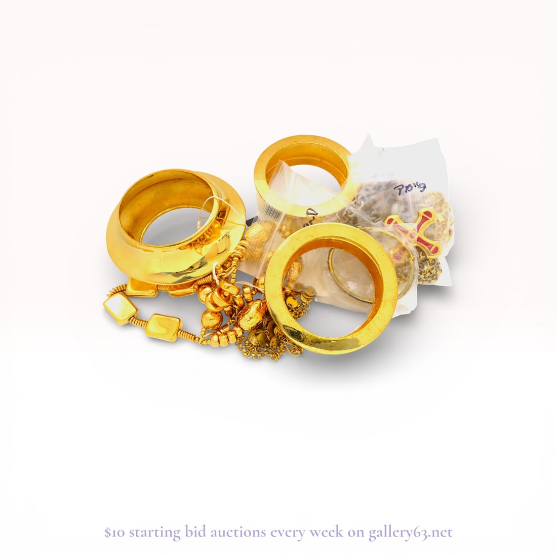 Designer Jewelry Lot – D&G, Valentino, DSquared2 etc Estate Group, 972.4 grams: Estate lot offered as shown, including all items visible in the images. Offered as a single lot with no individual examination; contents and condition vary and may include wear, damage, or missing ele