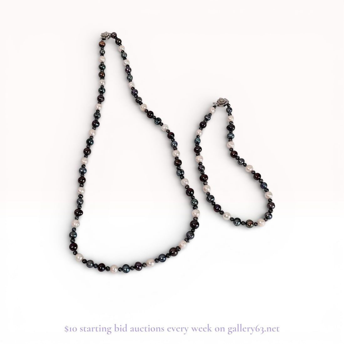 Long Baroque Pearl Necklace Strand – Statement Estate Jewelry (96g): Estate lot offered as shown, including all items visible in the images. Offered as a single lot with no individual examination; contents and condition vary and may include wear, damage, or missing ele