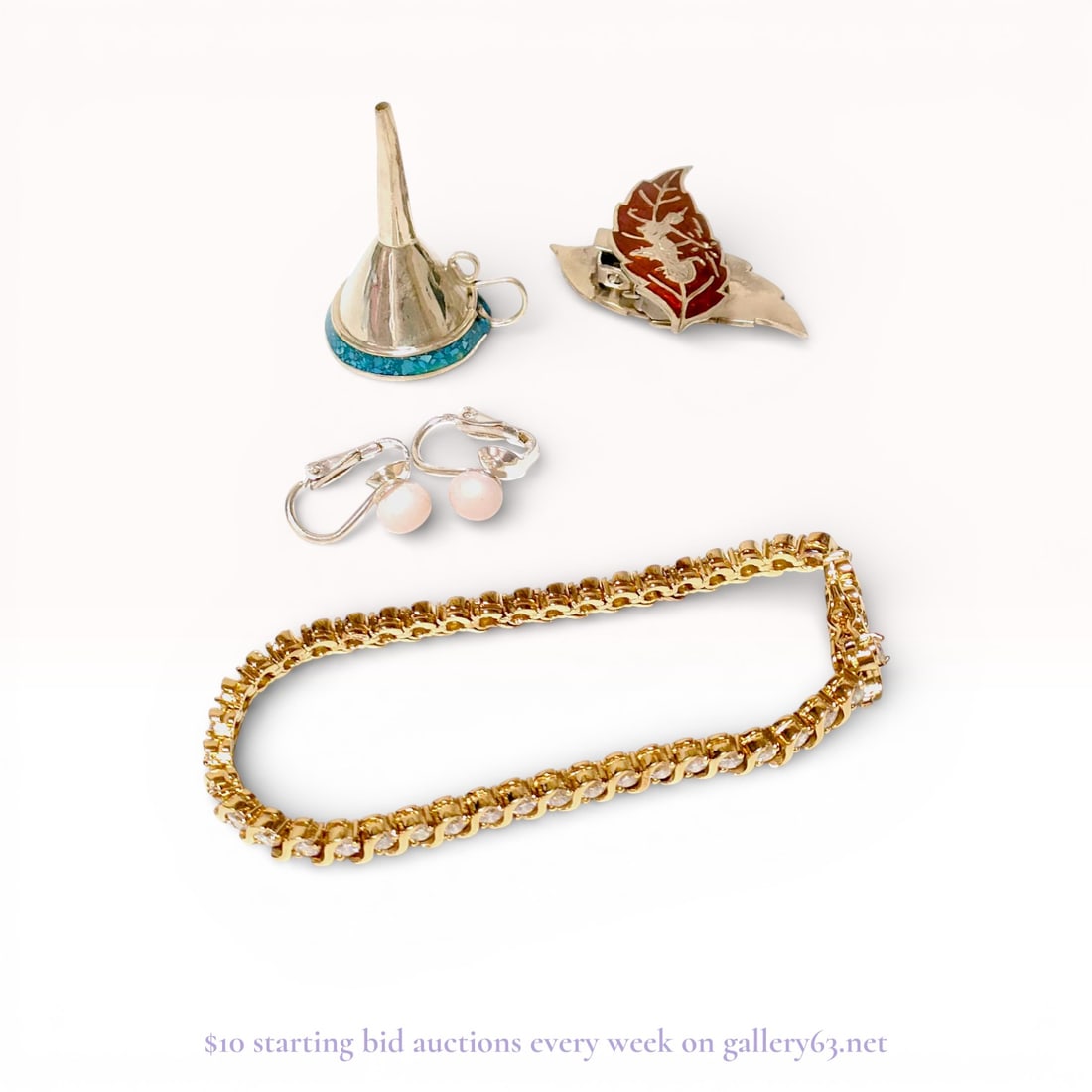 Sterling Silver Tennis Bracelet Lot – 925 Bracelets and Bangles Set (31.1g): Estate lot offered as shown, including all items visible in the images. Offered as a single lot with no individual examination; contents and condition vary and may include wear, damage, or missing ele