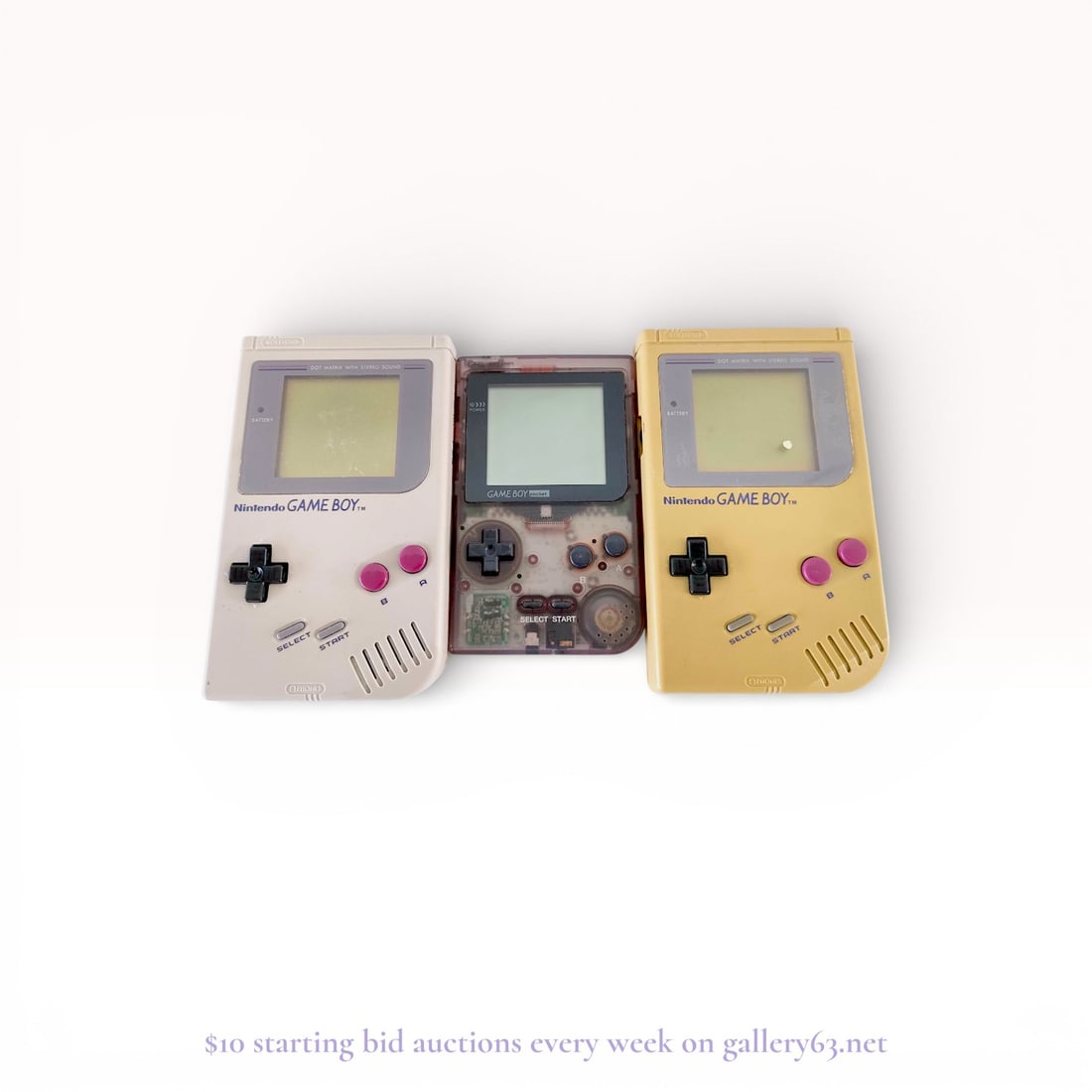 Nintendo Game Boy Console Lot – DMG-01 and MGB-001 Handheld Systems (1 of 9)