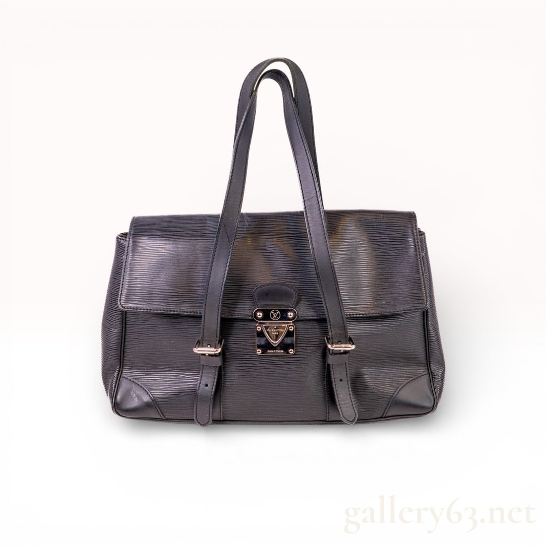 Louis Vuitton Segur MM Epi Leather Black Shoulder Bag (1 of 6)