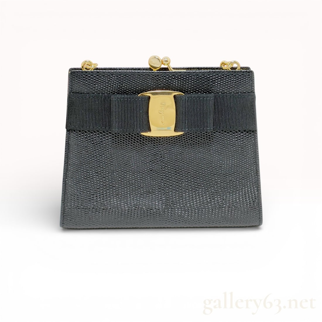 Salvatore Ferragamo Vara Chain Mini Shoulder Bag (1 of 10)