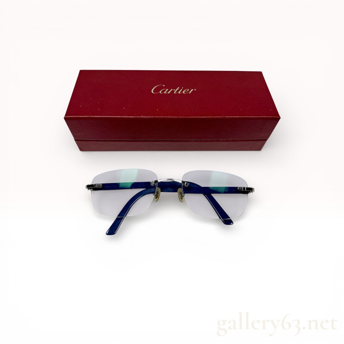 Cartier Rimless C Motif Sunglasses with Box (1 of 11)