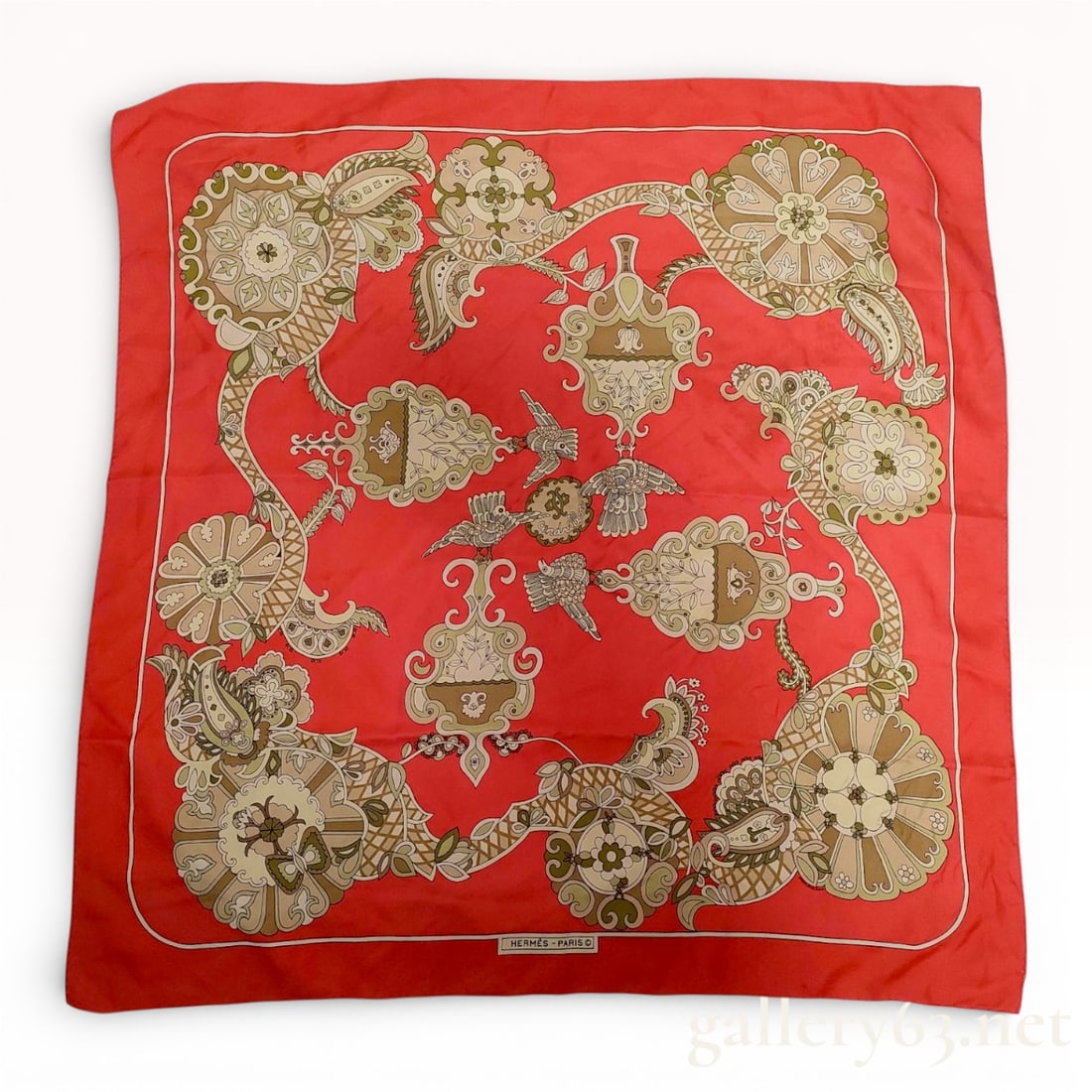 Hermès Silk Scarf Cendrillion Cinderella 90cm (1 of 7)