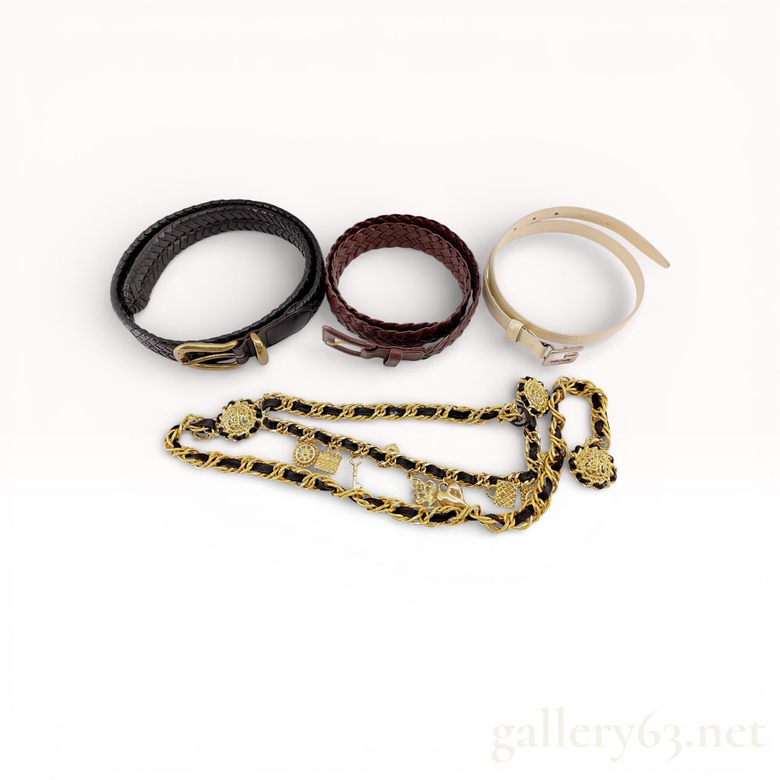 Gucci Dior Coach Belts: Authentic Gucci Dior Coach etc.belts. Total of 4 Belts