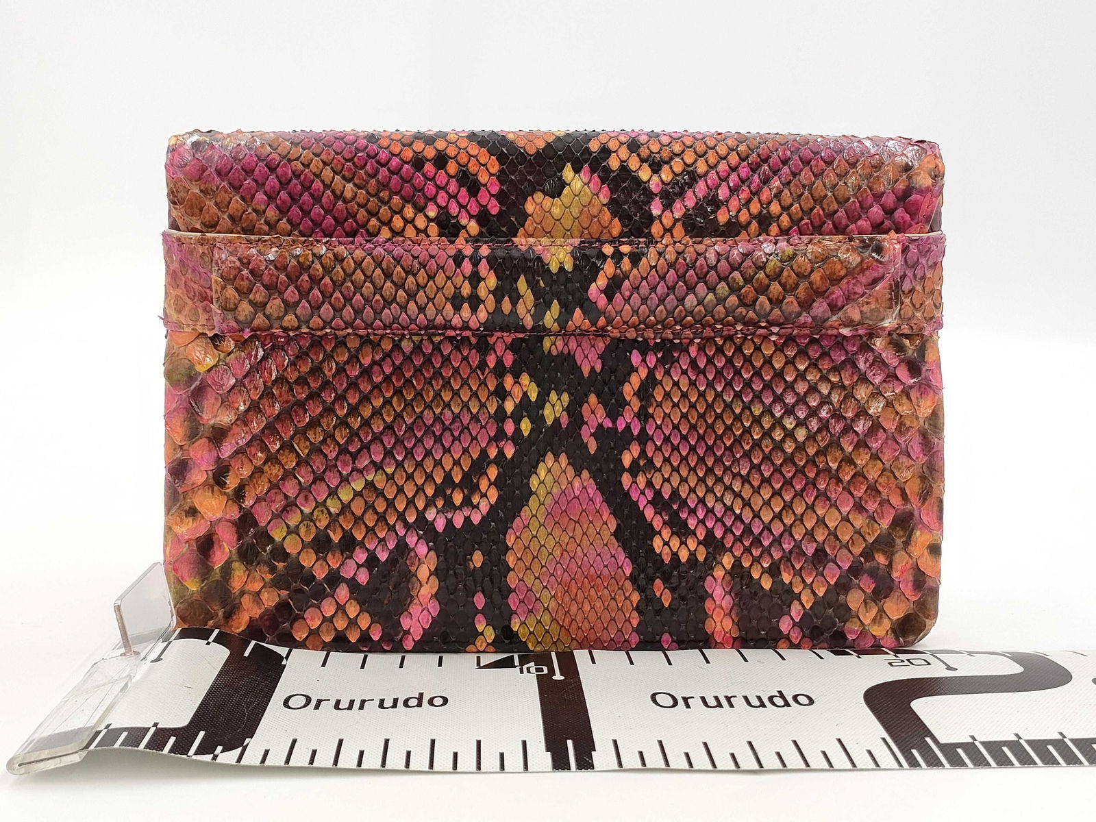 Chanel 2.55 Python Clutch Bag - 3