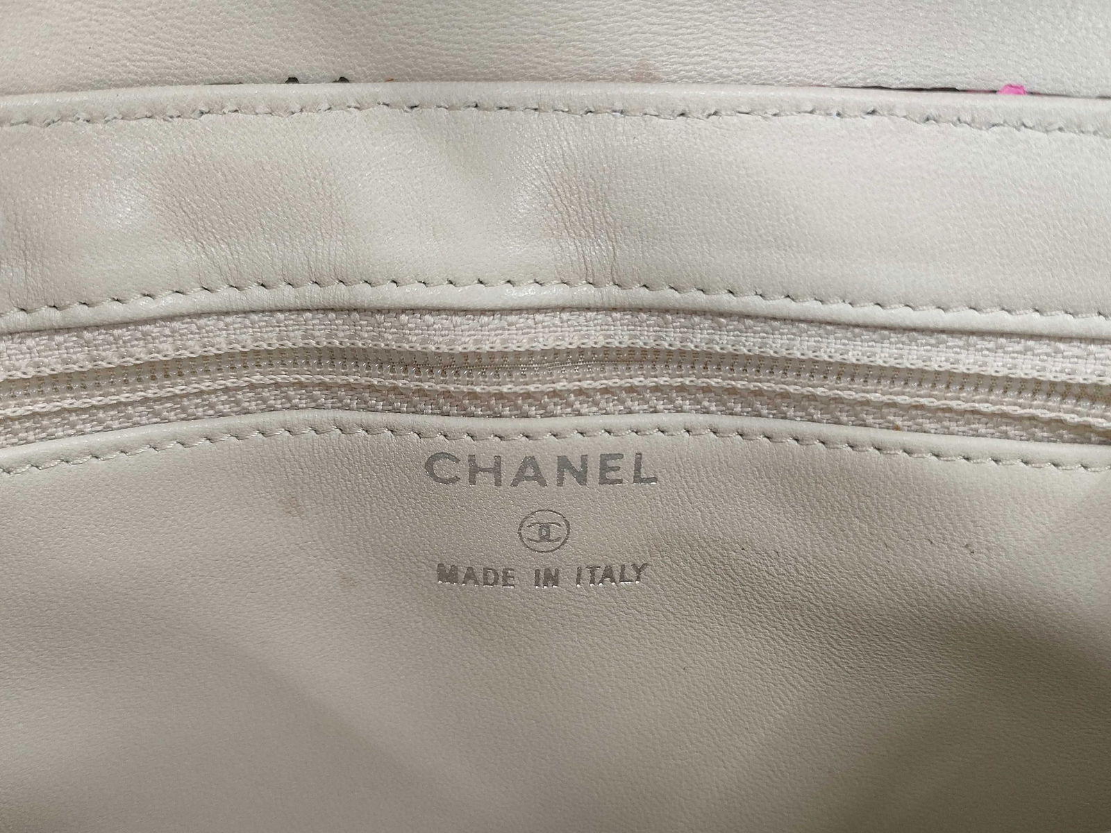 Chanel 2.55 Python Clutch Bag - 8