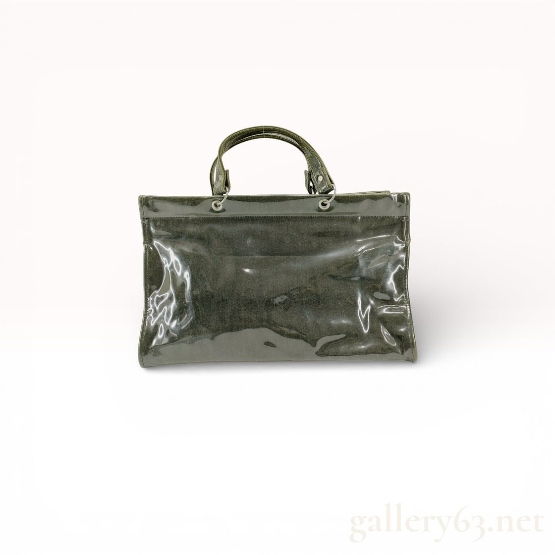 COMME des GARÇONS Tricot PVC Coated Tote Bag: COMME des GARÇONS Tricot PVC Coated Tote Bag in great condition