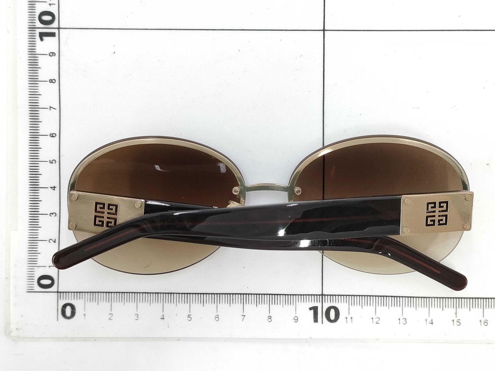 Givenchy Rimless Brown Gradient Sunglasses - 7