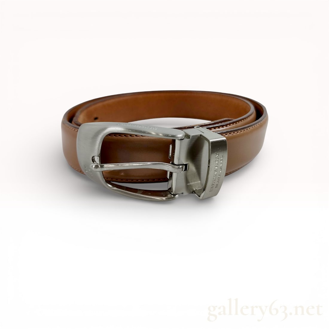Burberry Black Label Men's Leather Belt (1 of 10)