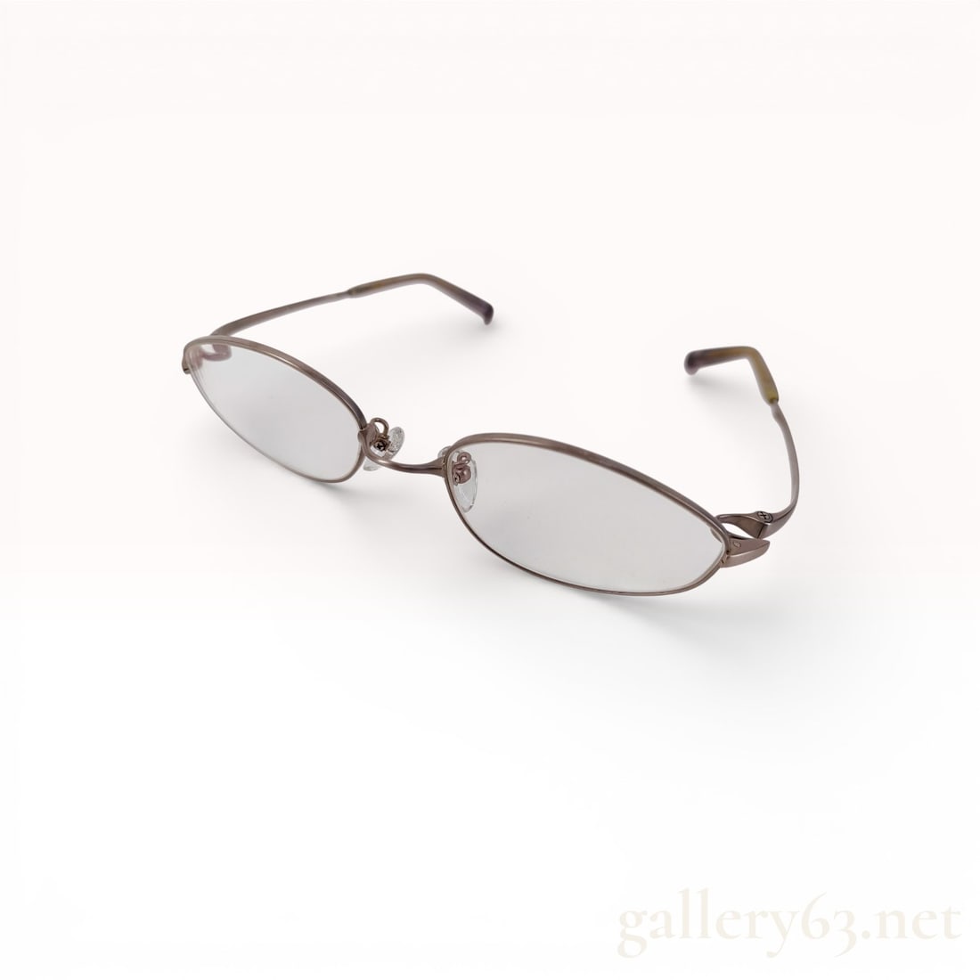999.9 Four Nines Oval Eyeglasses with Slim Titanium Frame and Clear Lenses (1 of 10)