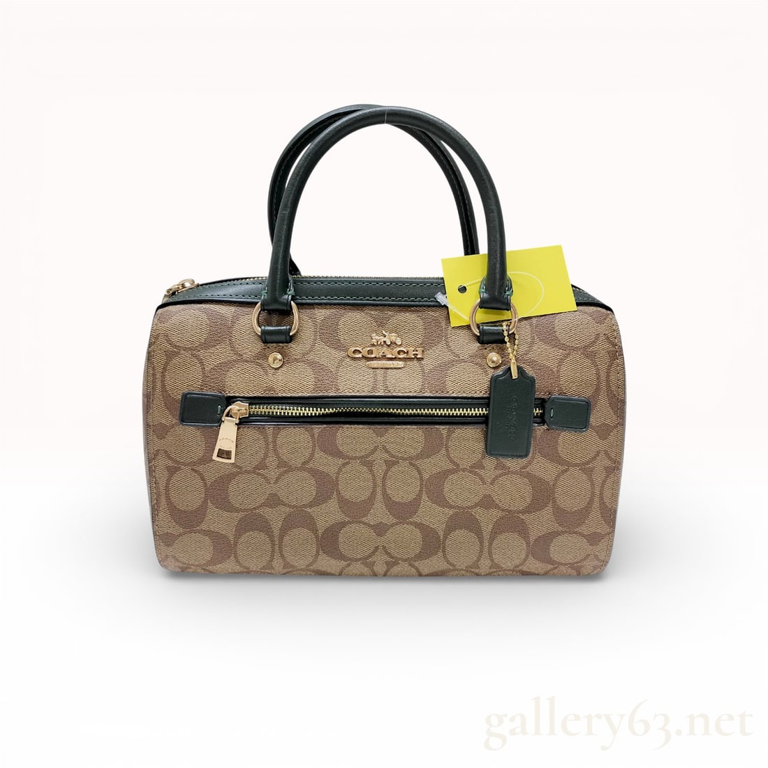 Coach Rowan Satchel 83607 in Signature Canvas (1 of 10)