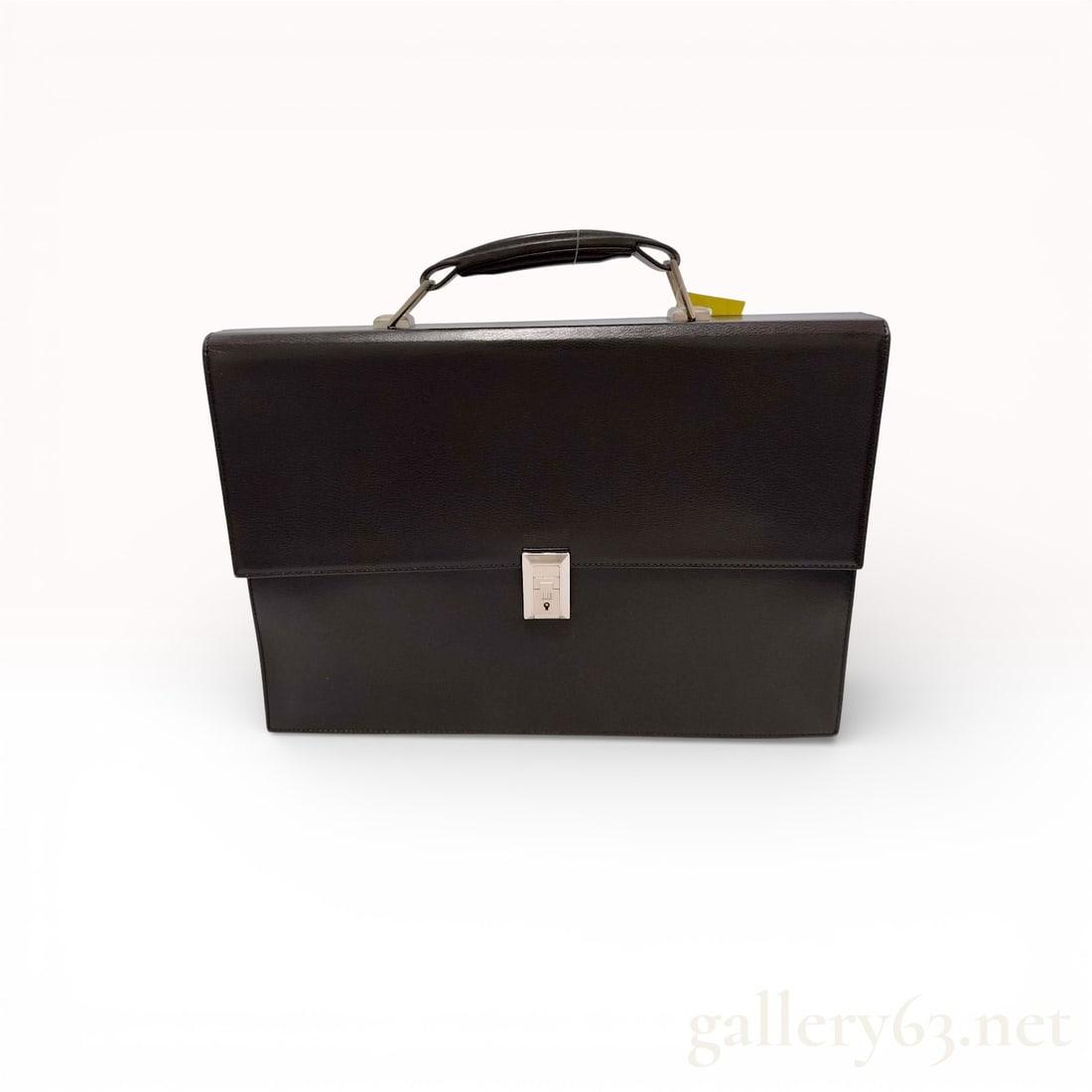 Dunhill Black Leather Briefcase (1 of 9)