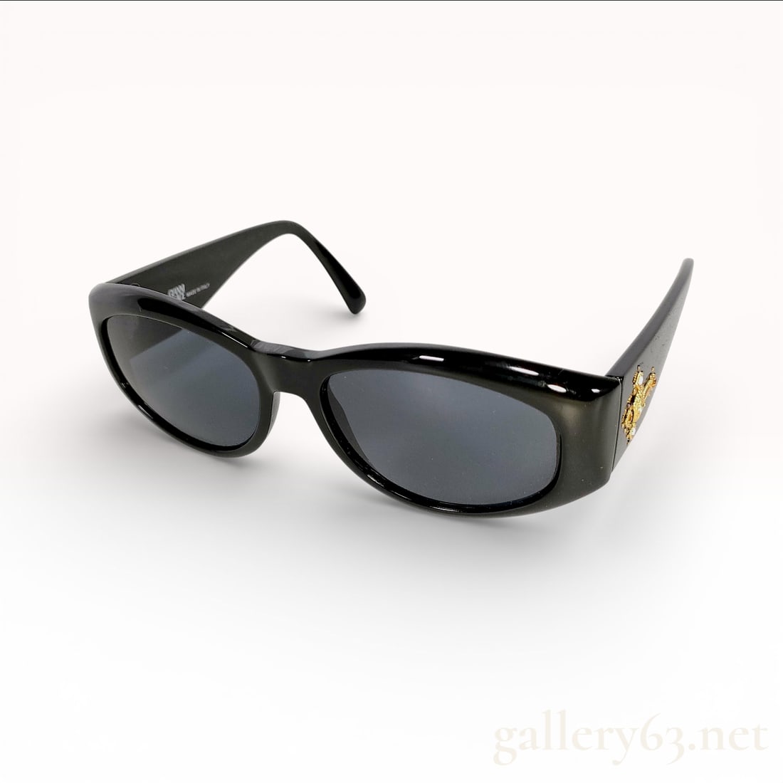 Versace MOD. 4V4/C COL. 852 Black Sunglasses with Medusa Temple Detail (1 of 11)