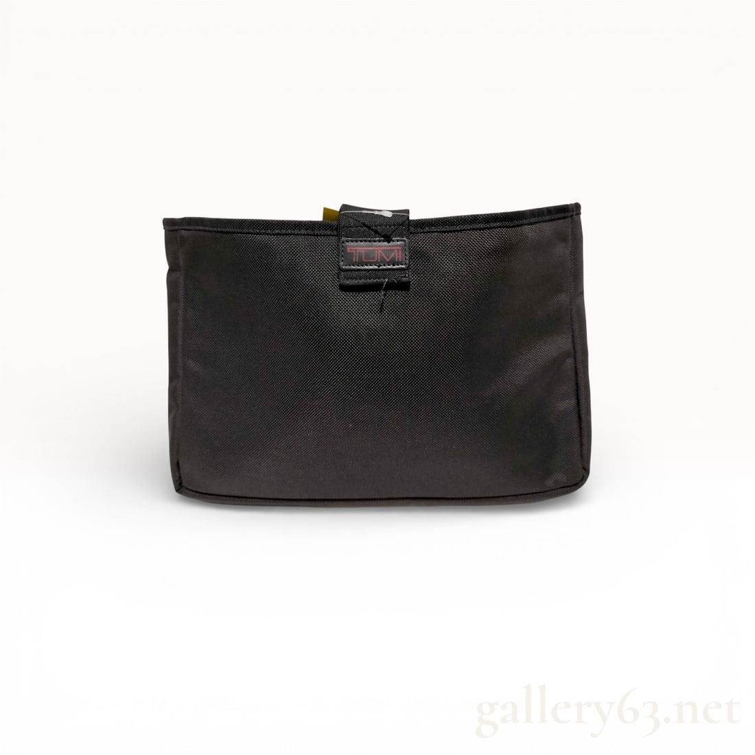 TUMI Black Nylon Storage Case Travel Pouch with Logo Tab Closure (1 of 10)