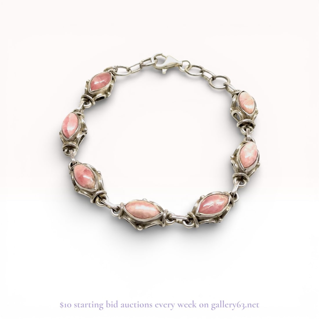 Sterling Silver Bracelet Bangle Estate Lot, 15.9g (1 of 8)