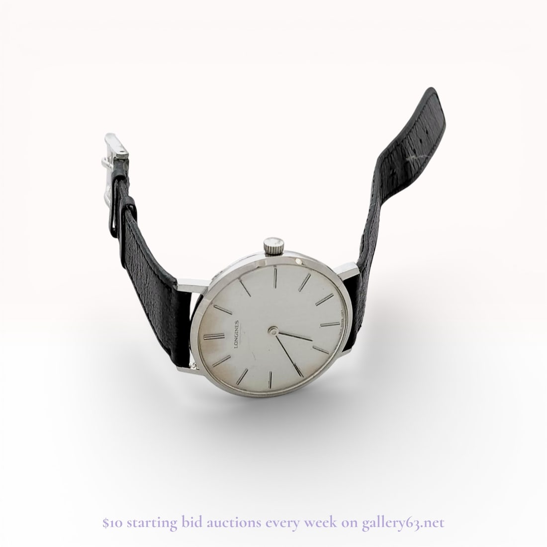 Longines Hand-Wound Men’s Vintage Wristwatch Estate Lot, Swiss Made (1 of 10)