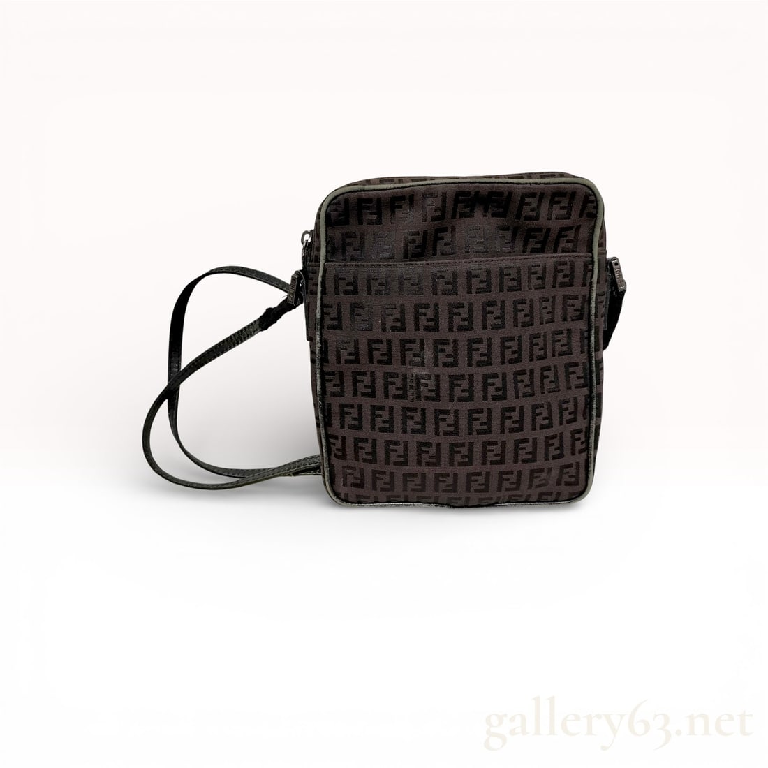 Fendi Zucchino Canvas Crossbody Bag (1 of 10)