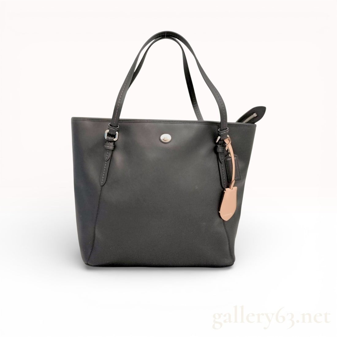 Coach Peyton Leather Zip Top Carryall Tote (1 of 10)