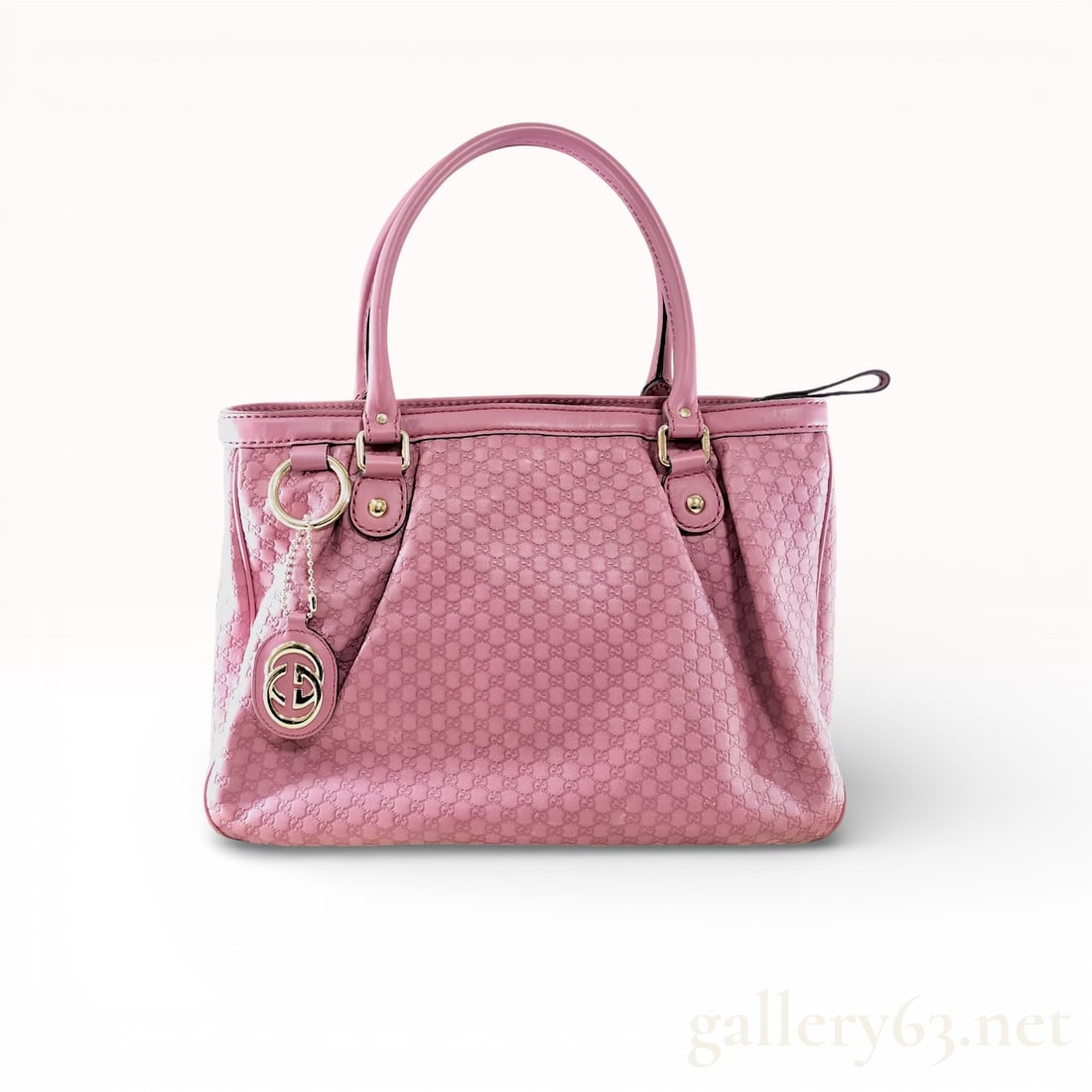 Gucci Sukey Tote Bag 296835 in Pink Microguccissima Leather with Dust Bag (1 of 10)