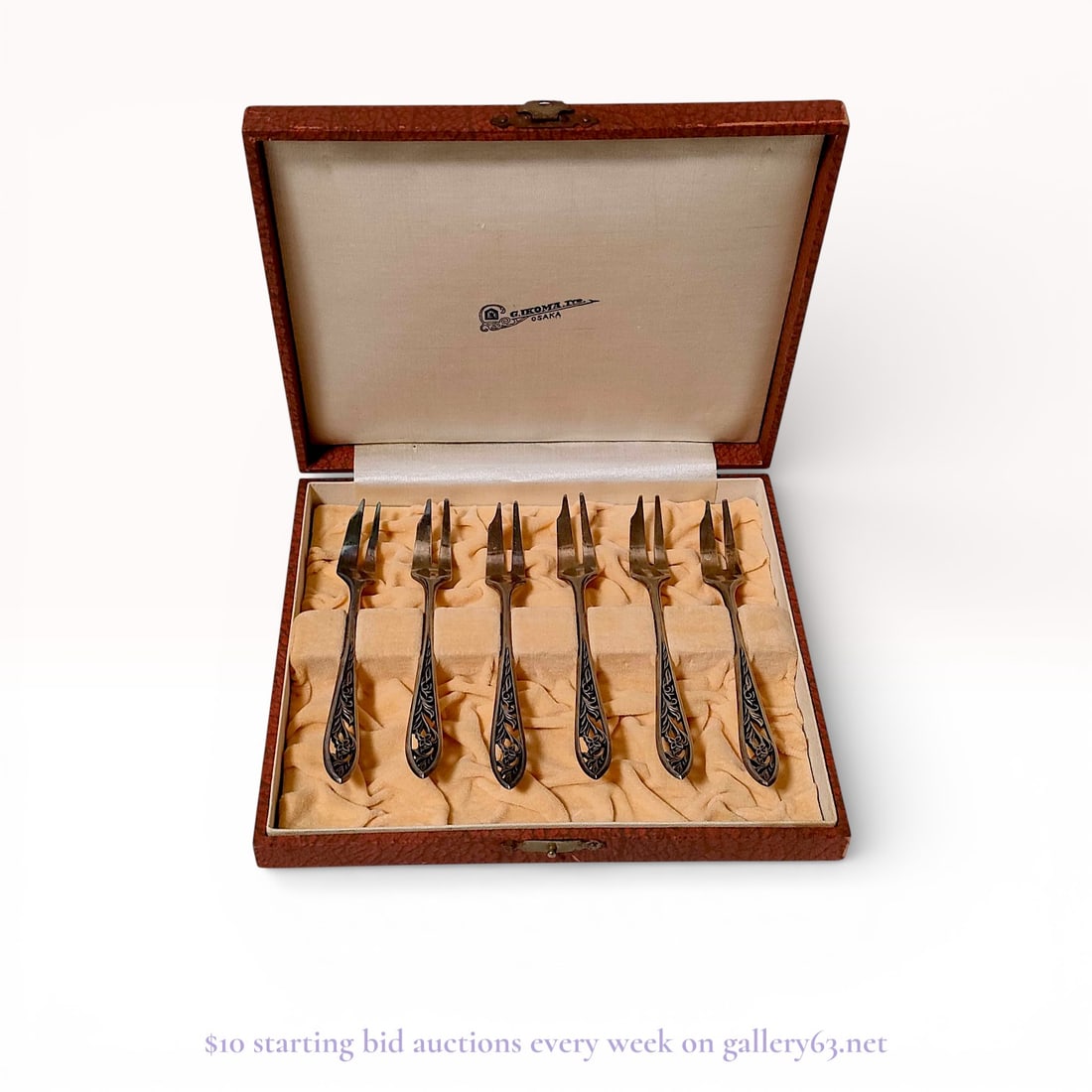 Sterling Silver Cutlery Set of 6 Pieces Estate Accessories Lot 93.1 grams (1 of 5)