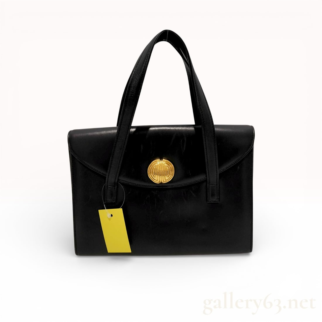 Vintage Givenchy Leather Top Handle Handbag (1 of 10)