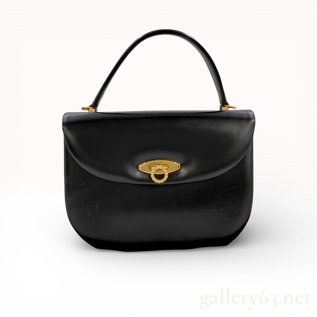 Launer London Leather Handbag with Dust Bag (1 of 10)