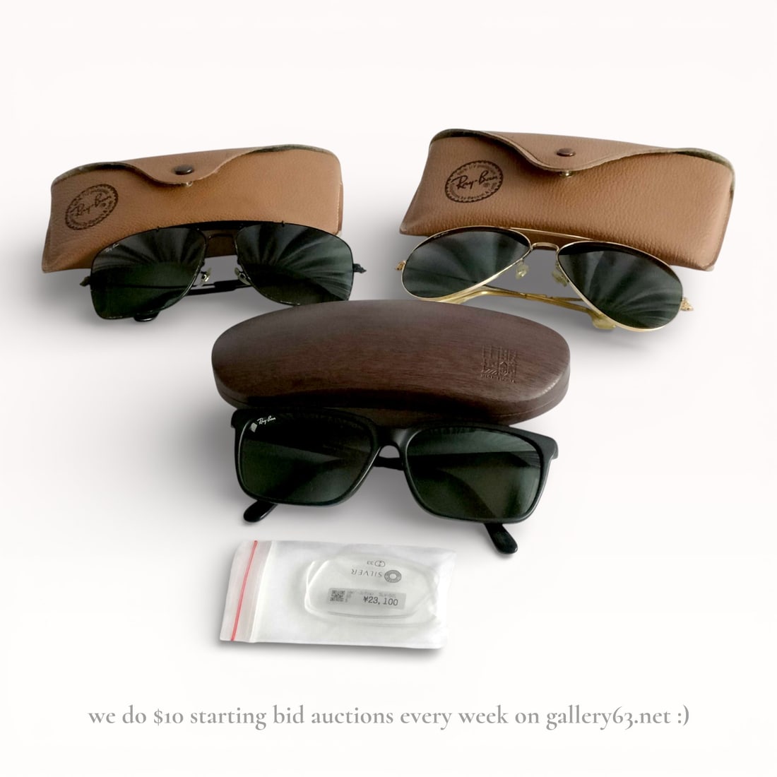 Ray-Ban B&L Sunglasses Group Including Madison, Three Pairs (1 of 10)