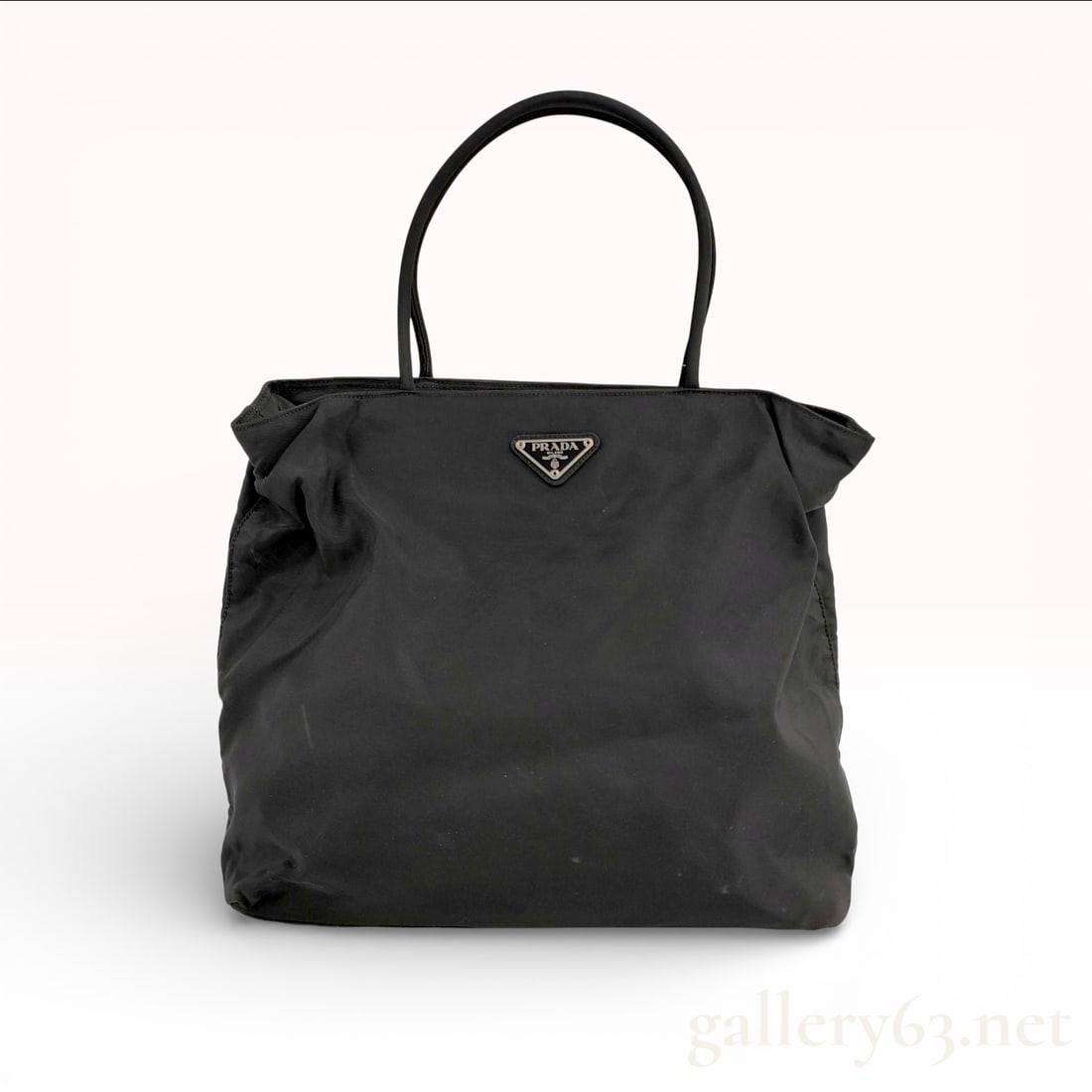 Prada Black Nylon Tote Bag (1 of 10)
