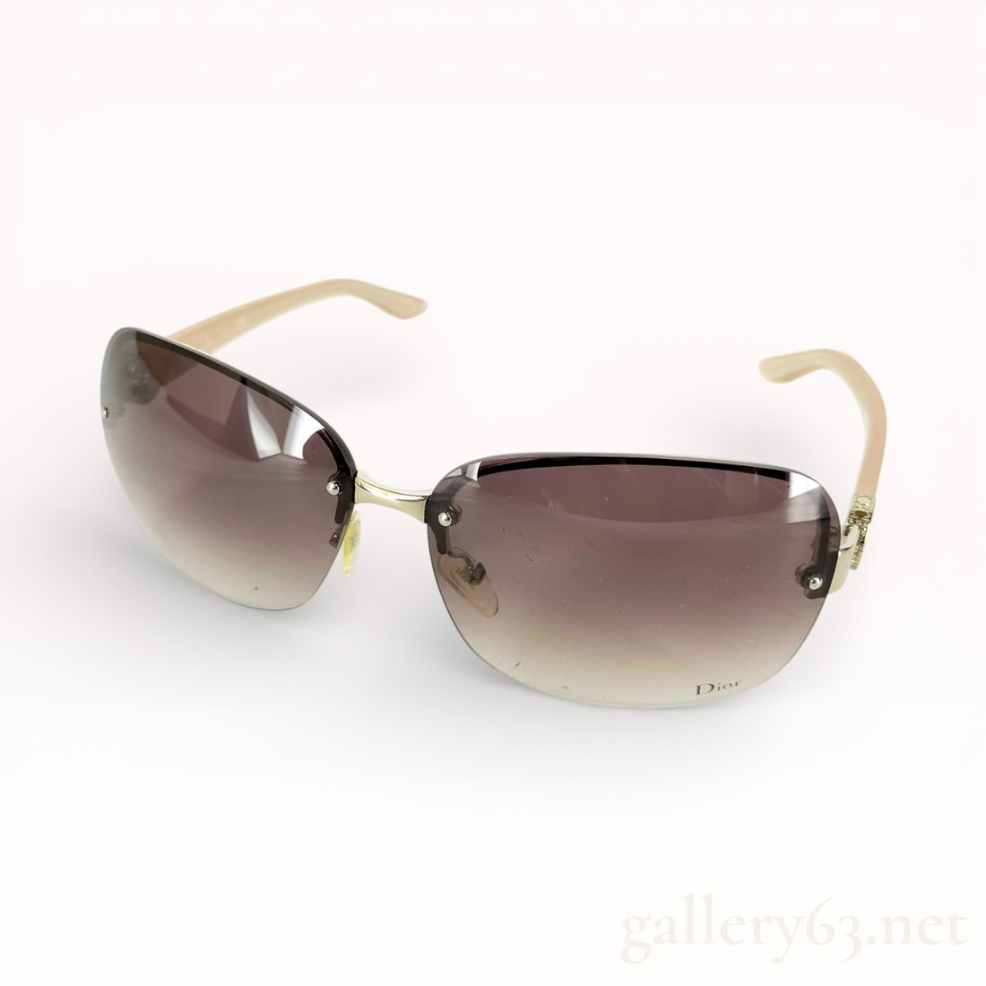 Vintage Dior Frameless Sunglasses w/ Case (1 of 10)