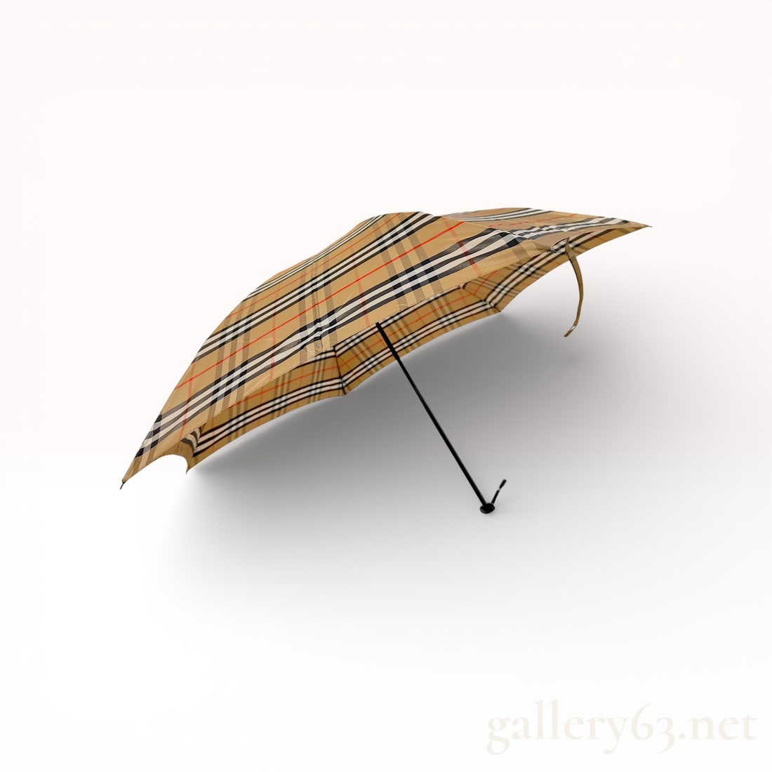 Burberry Nova Check Folding Umbrella with Zippered Case (1 of 8)