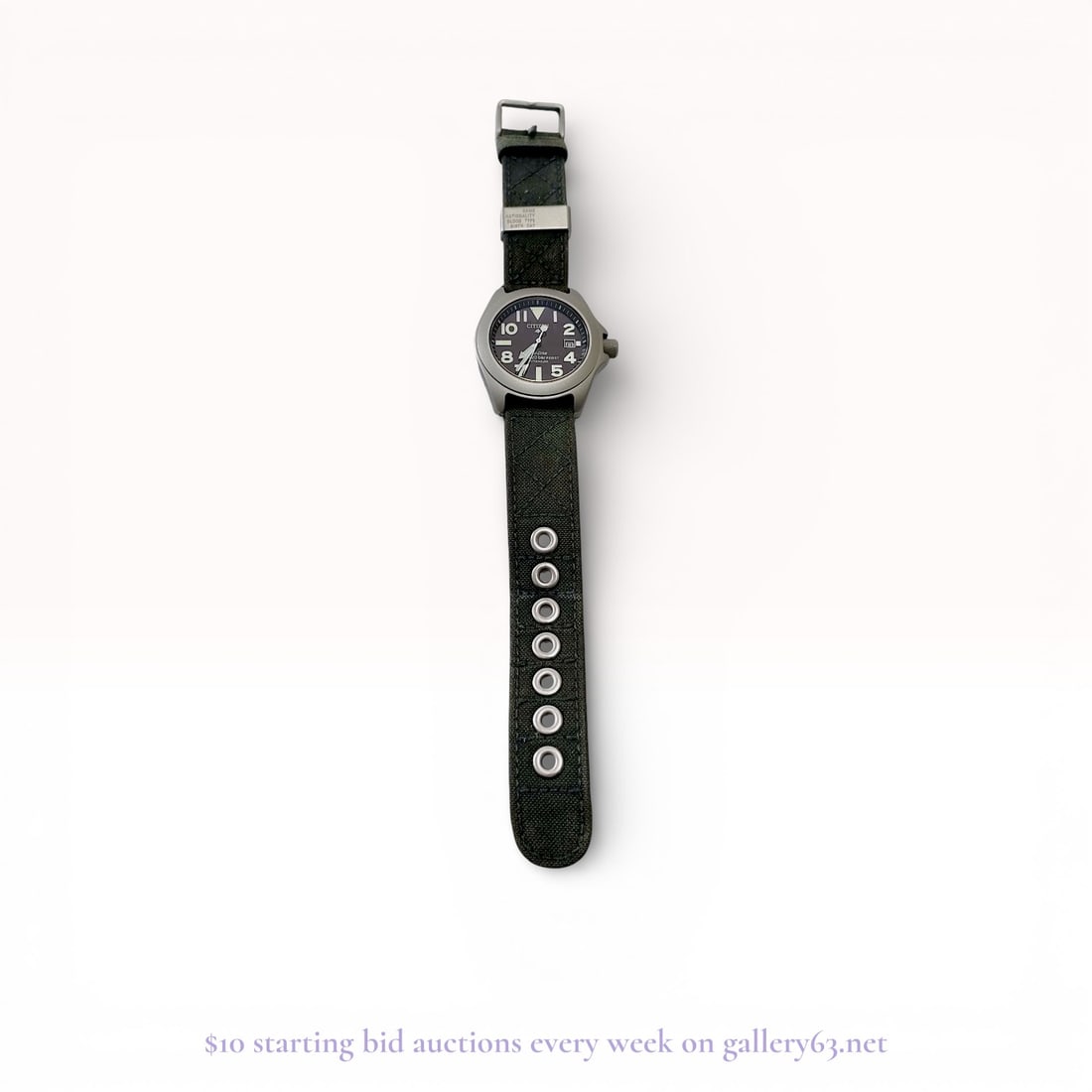 Citizen Promaster Tough Ray Mears Titanium Eco-Drive Wristwatch Model 7828-H09971 TA (1 of 8)