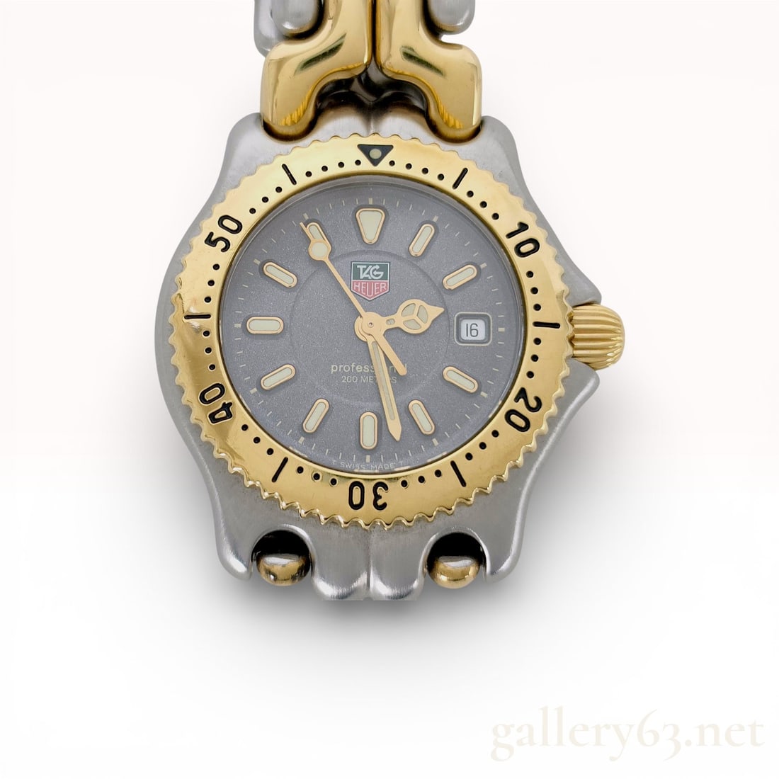 TAG Heuer S/el Professional 200 Meters Two-Tone Wristwatch (1 of 10)