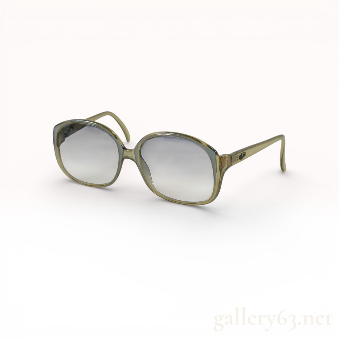 Christian Dior Vintage Sunglasses in Translucent Champagne Optyl (1 of 9)