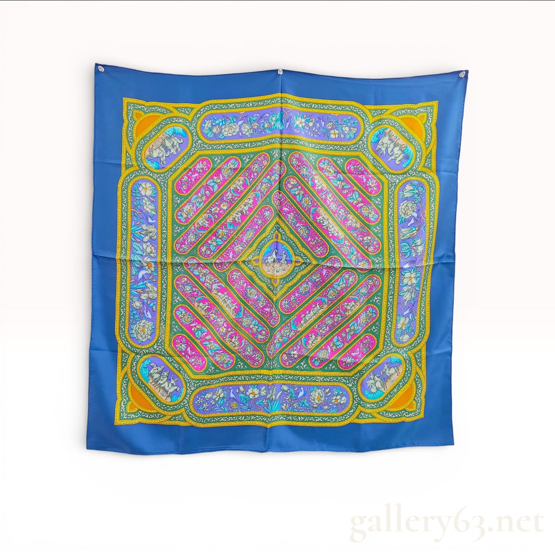 Hermes Silk Scarf, Qalamdan Pattern (1 of 8)