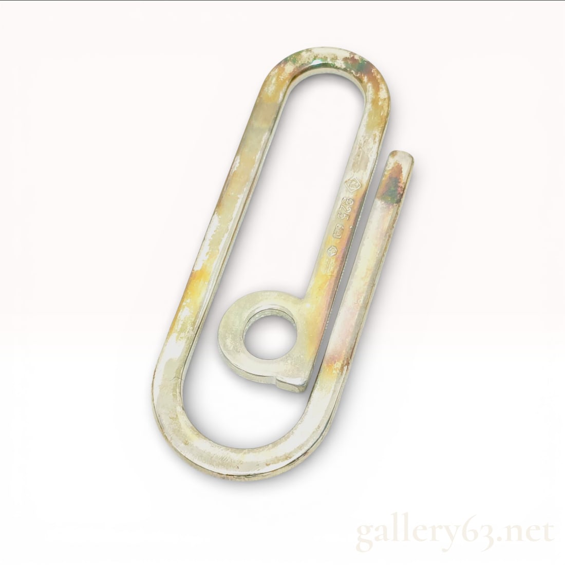 Dunhill Sterling Silver Paperclip Money Clip (1 of 10)