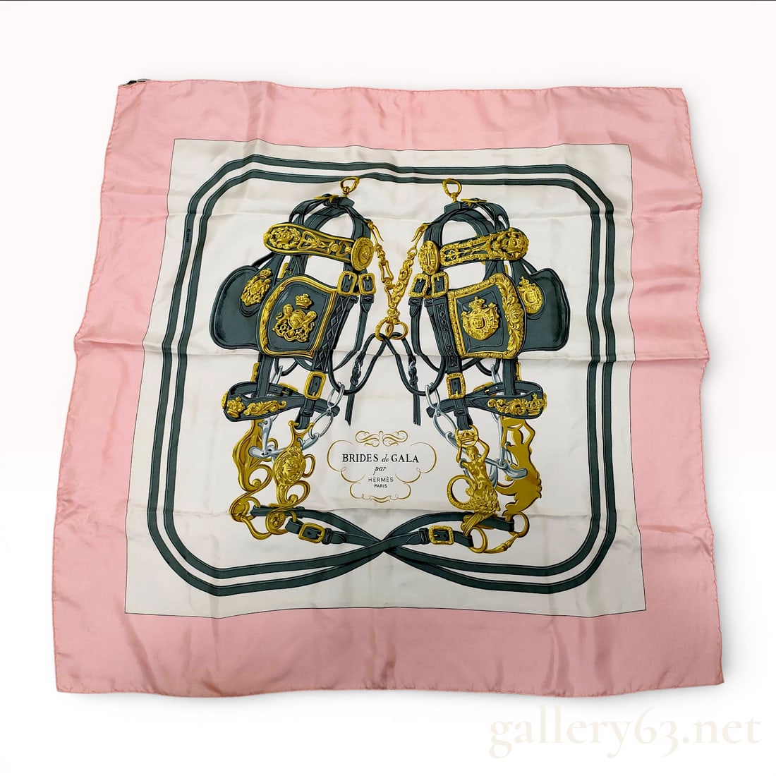 Herm?¨s Silk Carr?© Scarf 'Brides de Gala' Pattern (1 of 8)