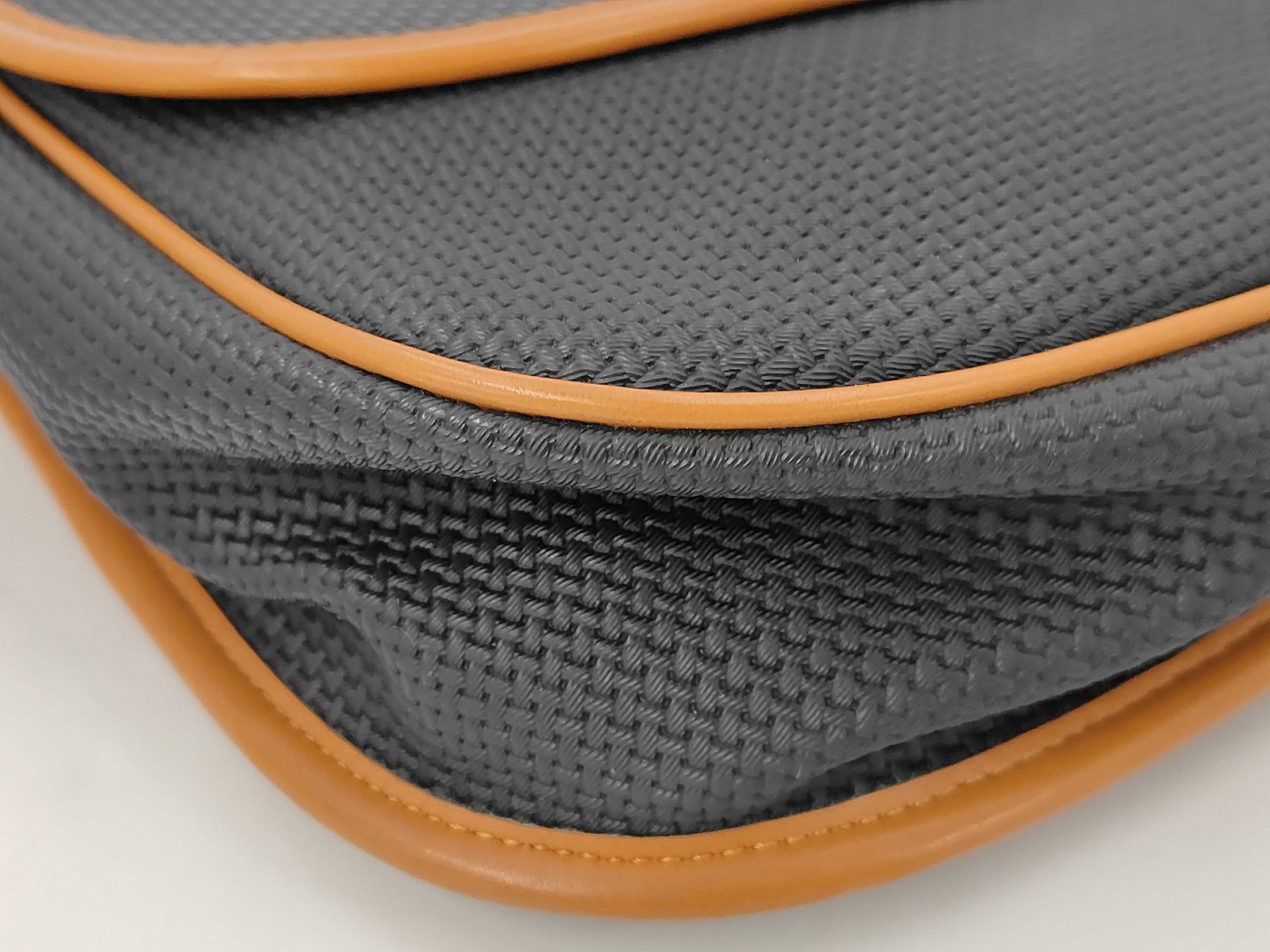 Yves Saint Laurent Vintage Crossbody Bag, Coated Canvas and Leather, Black and Tan - 7