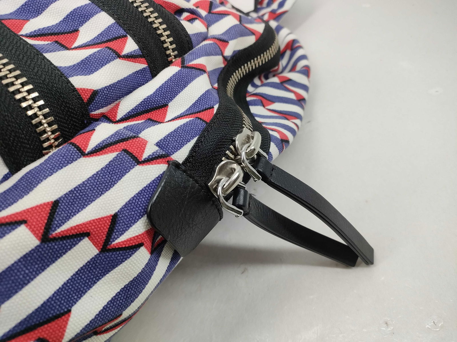 Marc Jacobs Arrow Head Mini Biker Canvas Backpack Multicolor - 9