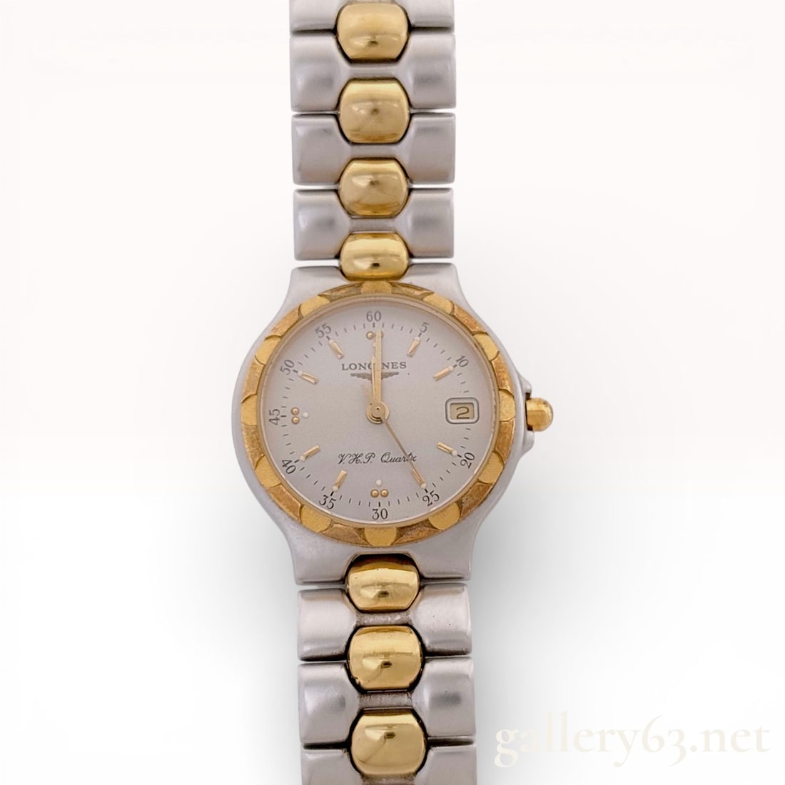 Longines Conquest V.H.P. Two-Tone Women's Wristwatch (1 of 10)