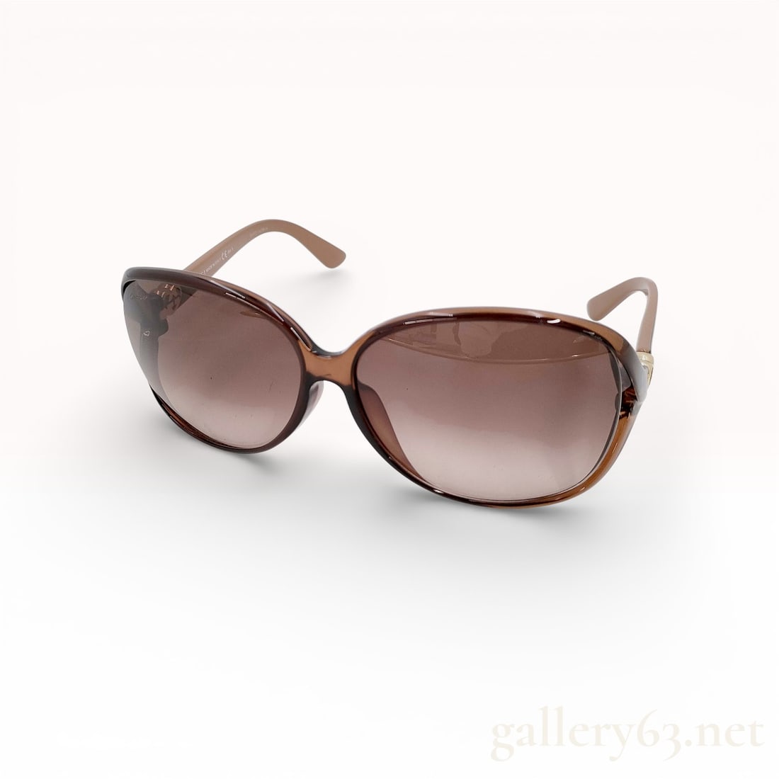 Gucci Sunglasses, Monogram Translucent Brown Optyl (1 of 10)