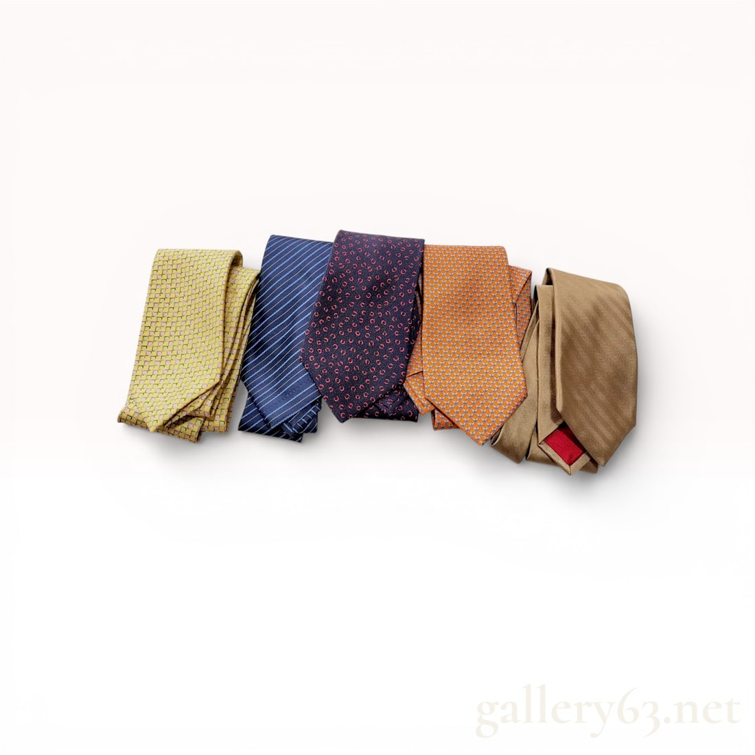 Bvlgari Silk Men's Neckties in Assorted Patterns (1 of 7)