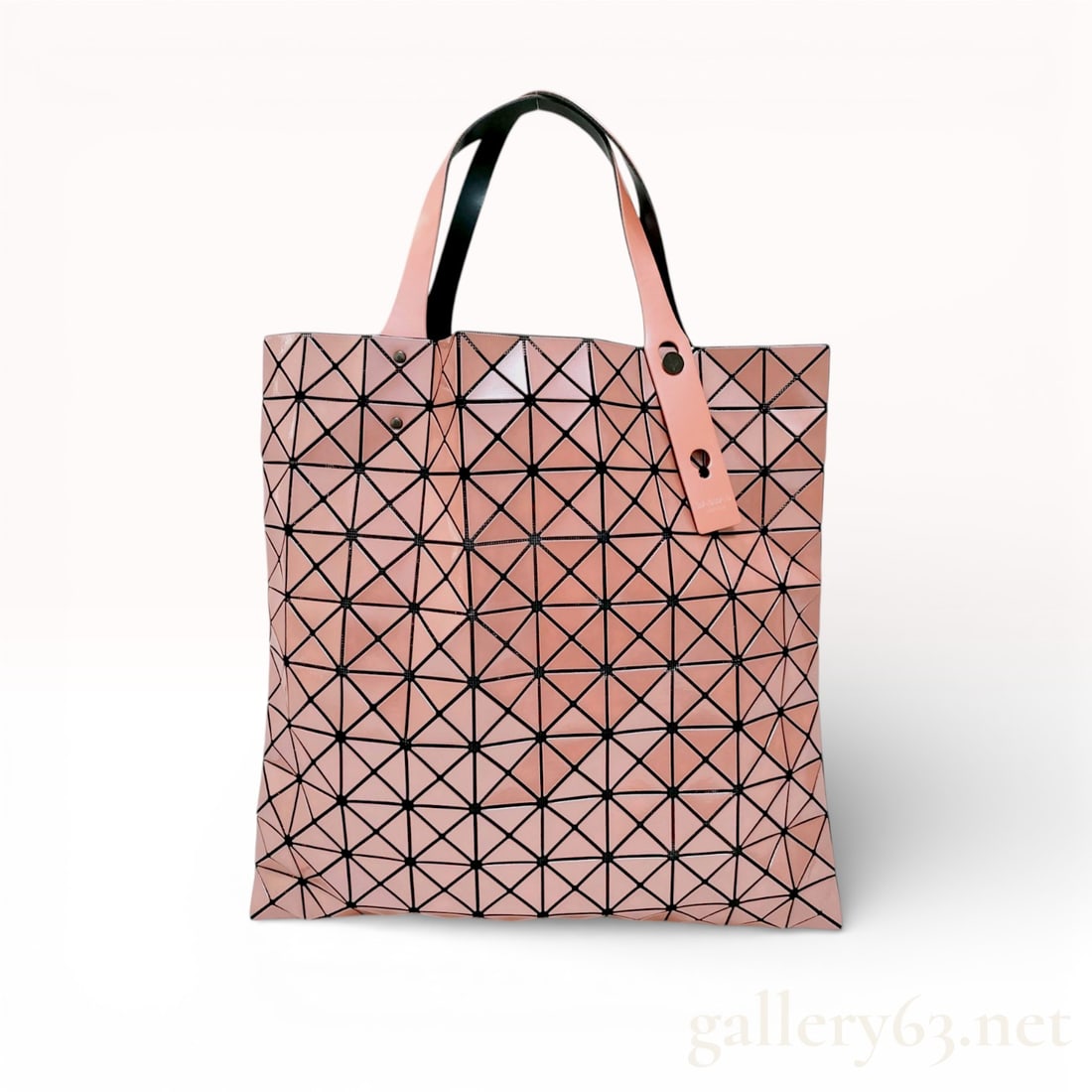 BAO BAO Issey Miyake Prism Tote Bag PVC Metallic Pink (1 of 10)