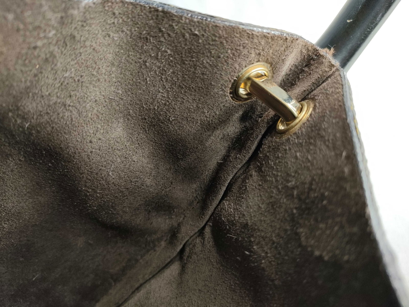 Gucci Large Bamboo Handle Hobo Bag in Brown Python - 8